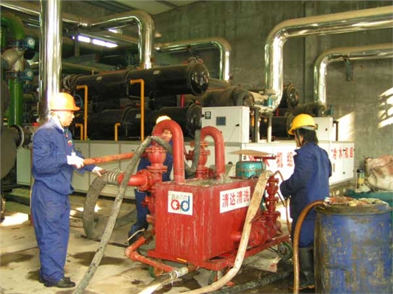 瑞普生化冷水機組化學(xué)清洗