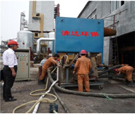 現代船廠綜合管網,冷卻水、油路系統中性超分子膜化清潔現場 現代船廠綜合管網,冷卻水、油路系統中性超分子膜化清潔現場