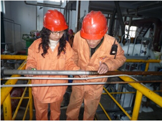 檢查膜化完成情況