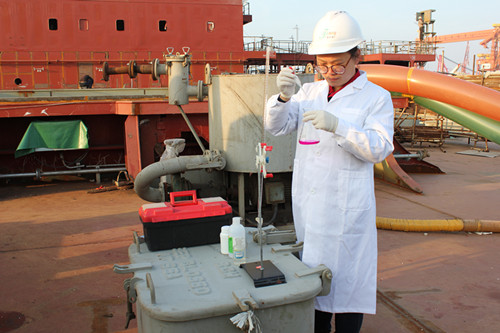 船舶管道超分子膜化現(xiàn)場化驗(yàn)分析